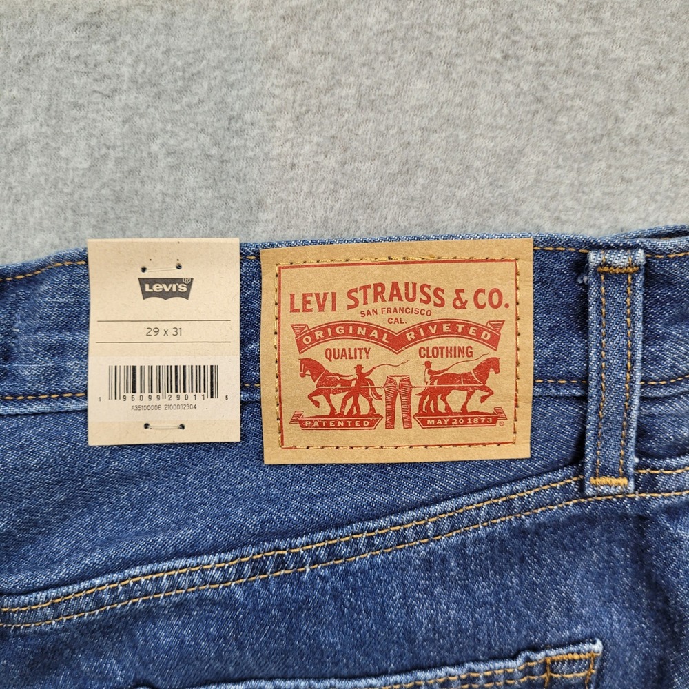 Levi's '94 Baggy Jeans Womens 29 Blue Straight Leg Mid Rise Denim Pants NWT - Picture 10 of 10